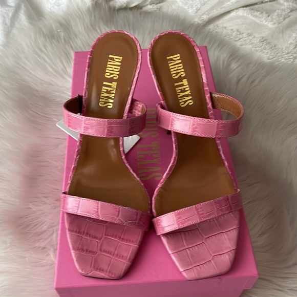 ⭐️HP! Paris Texas two strap pink mule - Picture 9 of 9